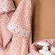 Fabulous Wish Pink Prosop fin cu gluga - Bebe Jou