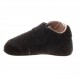 Dark Grey 26 - Papuci din lana cu scai si talpa antiderapanta - En Fant 