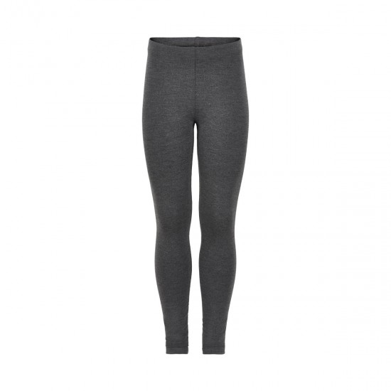 Dark Grey Melange 110 - Pantaloni colanti din bambus  - Minymo