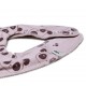 Panda Plum - Set 3 esarfe pentru bebelusi - Pippi Panda Plum - Set 3 esarfe pentru bebelusi - Pippi