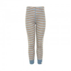 Blue Shadow 120 - Pantaloni leggings mari din lana merinos - CeLaVi 