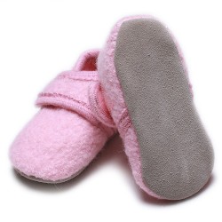 Rose Melange 17/18 - Botosei din lana merinos tumbled/boiled - CeLaVi