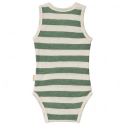 Elm Green 90 - Body-maieu summertime din amestec bambus si lana merinos  Elm Green 90 - Body-maieu summertime din amestec bambus si lana merinos