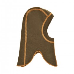 Military Olive 100 - Cagula dublata din lana merinos - CeLaVi