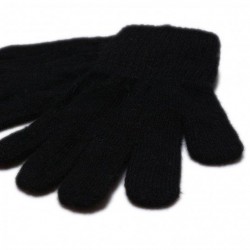 Cobalt/Black 7/12 ani - Set 2 manusi tricotate cu lana merinos - CeLaVi  Cobalt/Black 7/12 ani - Set 2 manusi tricotate cu lana merinos - CeLaVi
