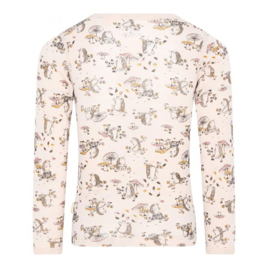 Blush Hedgehog 90 - Bluza din lana merinos - Celavi