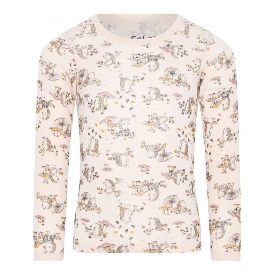 Blush Hedgehog 90 - Bluza din lana merinos - Celavi