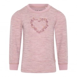 Deauville Mauve 100 - Bluza din lana merinos si bambus - Celavi Deauville Mauve 100 - Bluza din lana merinos si bambus - Celavi