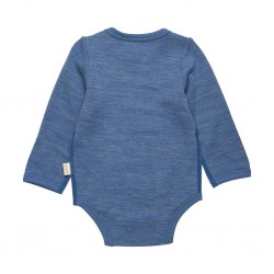 Blue Bear 100 - Body fin din lana merinos si bambus - Celavi