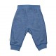 China Blue 80 - Pantaloni salvari din lana merinos si bambus - CeLaVi 