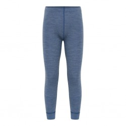 China Blue 100 - Pantaloni mari din lana merinos si bambus - CeLaVi 