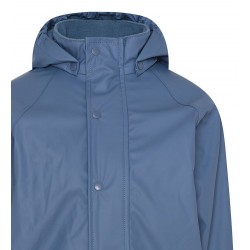 China Blue 100 - Costum intreg impermeabil captusit fleece pentru ploaie si vreme rece - CeLaVi  China Blue 100 - Costum intreg impermeabil captusit fleece pentru ploaie si vreme rece - CeLaVi
