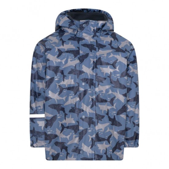 Sharks 90 - Set jacheta+pantaloni impermeabil cu fleece, pentru vreme rece, ploaie si vant - CeLaVi