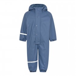 China Blue 100 - Costum intreg impermeabil captusit fleece pentru ploaie si vreme rece - CeLaVi  China Blue 100 - Costum intreg impermeabil captusit fleece pentru ploaie si vreme rece - CeLaVi
