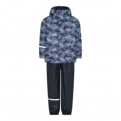 Sharks 110 - Set jacheta+pantaloni impermeabil cu fleece, pentru vreme rece, ploaie si vant - CeLaVi Sharks 110 - Set jacheta+pantaloni impermeabil cu fleece, pentru vreme rece, ploaie si vant - CeLaVi