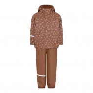 Aztec Flowers 90 - Set jacheta+pantaloni impermeabil cu fleece, pentru vreme rece, ploaie si vant - CeLaVi