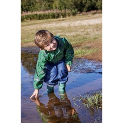 Go Dino 120 - Set jacheta+pantaloni ploaie si windstopper