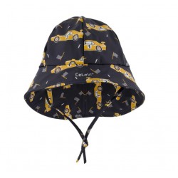 Racing Cars 80 - Palarie PU de ploaie si vreme rece, impermeabila, cu fleece - CeLaVi  Racing Cars 80 - Palarie PU de ploaie si vreme rece, impermeabila, cu fleece - CeLaVi