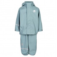Smoke Blue 140 - Set jacheta+pantaloni ploaie si windstopper - CeLaVi 