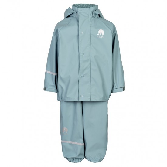 Smoke Blue 90 - Set jacheta+pantaloni ploaie si windstopper - CeLaVi 