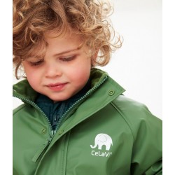 Jungle Green 110 - Set jacheta+pantaloni ploaie si windstopper - CeLaVi  Jungle Green 110 - Set jacheta+pantaloni ploaie si windstopper - CeLaVi