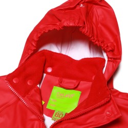 Persian Red 100 - Set jacheta+pantaloni ploaie si windstopper - CeLaVi  Persian Red 100 - Set jacheta+pantaloni ploaie si windstopper - CeLaVi