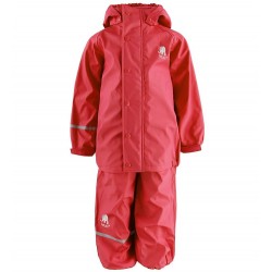 Persian Red 100 - Set jacheta+pantaloni ploaie si windstopper - CeLaVi  Persian Red 100 - Set jacheta+pantaloni ploaie si windstopper - CeLaVi