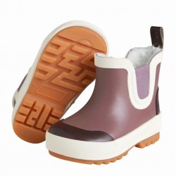 Moonscape 23 - Cizme scurte din cauciuc cu captuseala pentru vreme rece