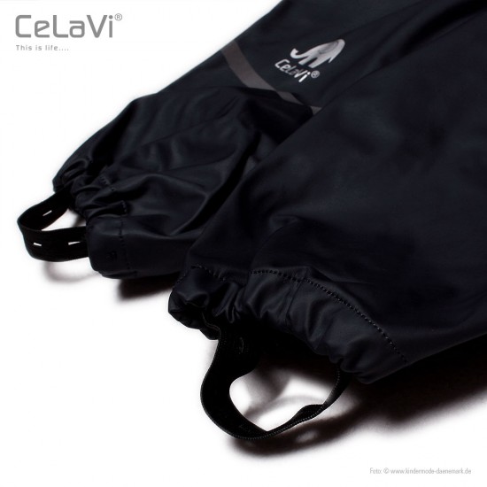 Black 120 - Salopeta de ploaie pentru copii mari, impermeabila - CeLaVi 