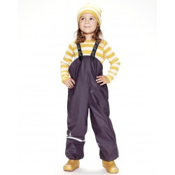 Black 110 - Salopeta de ploaie pentru copii mari, impermeabila - CeLaVi  Black 110 - Salopeta de ploaie pentru copii mari, impermeabila - CeLaVi