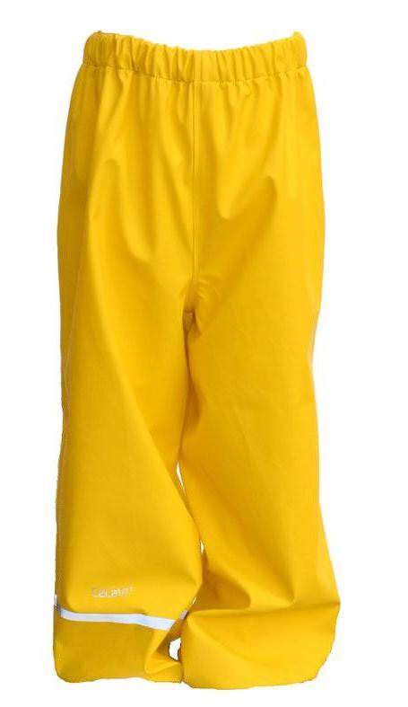 thin anywhere Spit Sunny Yellow 120 - Pantaloni de ploaie pentru copii, impermeabili