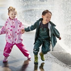 Ponderosa Pine 100 - Salopeta de ploaie pentru copii, impermeabila - Celavi Ponderosa Pine 100 - Salopeta de ploaie pentru copii, impermeabila - Celavi