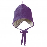 Plum 1 - Caciula din lana merino tumble/boiled - Disana Plum 1 - Caciula din lana merino tumble/boiled - Disana