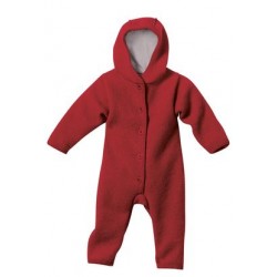 Bordeaux 86/92 - Overall din lana merinos organica - tumble/boiled wool - Disana 