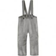 Grey 86/92 - Pantaloni din lana merinos organica - tumble/boiled wool - Disana Grey 86/92 - Pantaloni din lana merinos organica - tumble/boiled wool - Disana