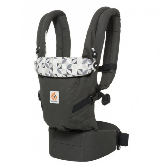 PROMO Protectii bretele+Marsupiu Original Ergobaby Adapt Graphic Grey PROMO Protectii bretele+Marsupiu Original Ergobaby Adapt Graphic Grey