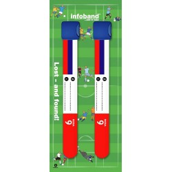 Rusia - set 2 bratari - Bratara reutilizabila de identificare pentru copii  Infoband   Rusia - set 2 bratari - Bratara reutilizabila de identificare pentru copii  Infoband