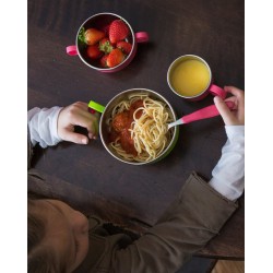 Bol mic de invatare cu manere - Din Din Smart Starter Bowl - Innobaby -  Green Bol mic de invatare cu manere - Din Din Smart Starter Bowl - Innobaby -  Green