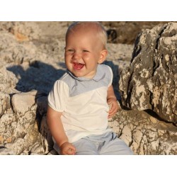 Ida 62/68 - Bluzita din bumbac organic - Iobio 