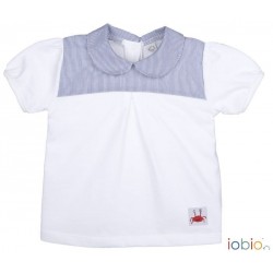 Ida 62/68 - Bluzita din bumbac organic - Iobio 