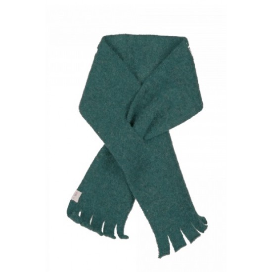 Fular gros din lana merinos organica fleece - Iobio - Emerald Fular gros din lana merinos organica fleece - Iobio - Emerald