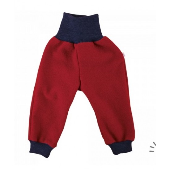 Ruby 74/80 - Pantaloni din lana merinos organica - tumble/boiled wool KbT - Iobio 