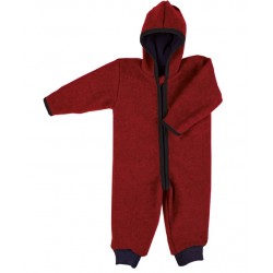 Ruby  86/92 - Overall din lana merinos organica - tumble/boiled wool - Iobio 