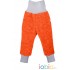 Orange 74/80 - Pantaloni din lana merinos organica - tumble/boiled wool KbT - Iobio 