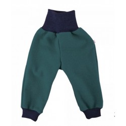 Emerald 74/80 - Pantaloni din lana merinos organica - tumble/boiled wool KbT - Iobio  Emerald 74/80 - Pantaloni din lana merinos organica - tumble/boiled wool KbT - Iobio