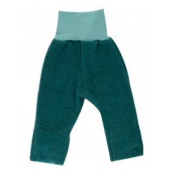 Emerald 62/68 - Pantaloni din lana merinos organica - wool fleece - Iobio 
