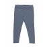 SAM Grey-Blue 74/80 - Pantaloni din lana merinos rib - Iobio 
