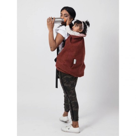 Protectie de lana merino Warm Clever Cover Isara - Terra-Cotta Protectie de lana merino Warm Clever Cover Isara - Terra-Cotta