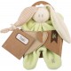 Jucarie zornaitoare textila din bumbac organic - Keptin Jr - Little Toddler Lime Jucarie zornaitoare textila din bumbac organic - Keptin Jr - Little Toddler Lime