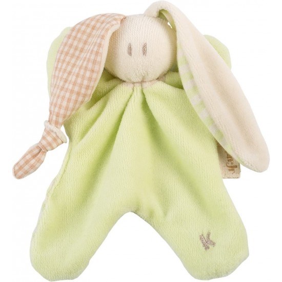 Jucarie zornaitoare textila din bumbac organic - Keptin Jr - Little Toddler Lime Jucarie zornaitoare textila din bumbac organic - Keptin Jr - Little Toddler Lime